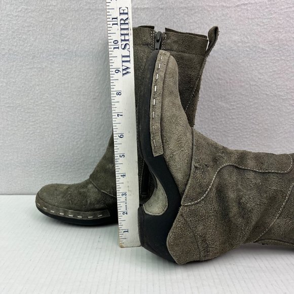 Merrell Drizzle Mid Calf Boots Gray Suede Size:8 Waterproof - Picture 5 of 15
